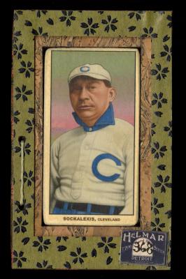 Picture, Helmar Brewing, Helmar Oasis Card # 368, Ray DANDRIDGE (HOF), Forest behind, Newark Eagles